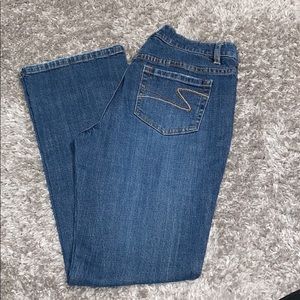 Straight cut jeans